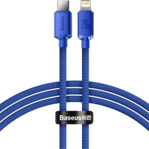 Дата кабель USB-C to Lightning 1.2m 20W blue Baseus (CAJY000203)