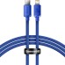 Дата кабель USB-C to Lightning 1.2m 20W blue Baseus (CAJY000203) Дата кабель USB-C to Lightning 1.2m 20W blue Baseus (CAJY000203)