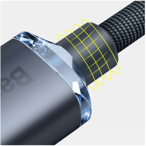 Дата кабель USB-C to Lightning 2.0m 20W blue Baseus (CAJY000303) Дата кабель USB-C to Lightning 2.0m 20W blue Baseus (CAJY000303)