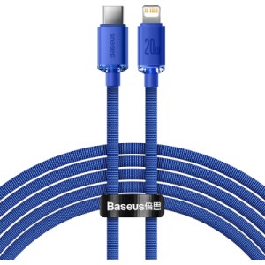 Дата кабель USB-C to Lightning 2.0m 20W blue Baseus (CAJY000303)