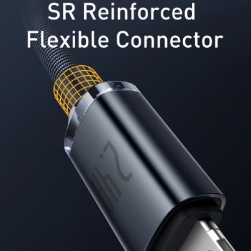 Дата кабель USB 2.0 AM to Lightning 1.2m 2.4A black Baseus (CAJY000001) Дата кабель USB 2.0 AM to Lightning 1.2m 2.4A black Baseus (CAJY000001)