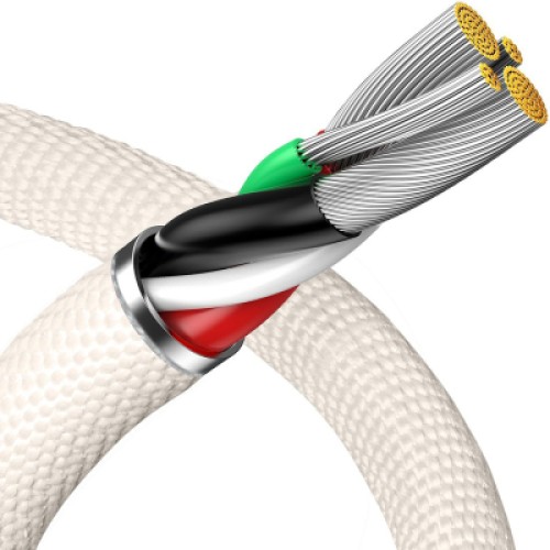 Дата кабель USB 2.0 AM to Lightning 1.2m 2.4A pink Baseus (CAJY001104) Дата кабель USB 2.0 AM to Lightning 1.2m 2.4A pink Baseus (CAJY001104)