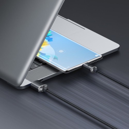 Дата кабель USB 2.0 AM to USB-C 1.2m 100W black Baseus (CAJY000401)