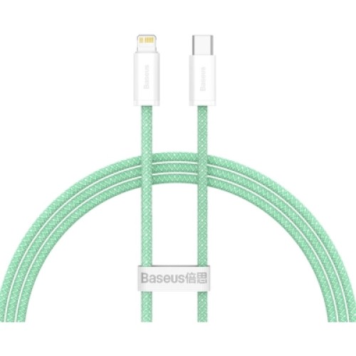 Дата кабель USB-C to Lightning 2.0m 20W green Baseus (CALD000106) Дата кабель USB-C to Lightning 2.0m 20W green Baseus (CALD000106)