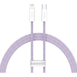 Дата кабель USB-C to Lightning 2.0m 20W purple Baseus (CALD000105)
