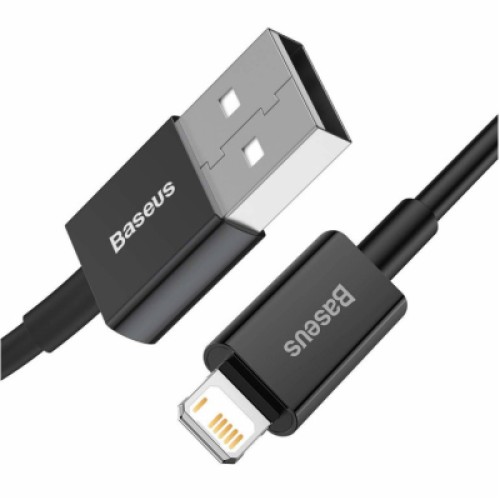 Дата кабель USB 2.0 AM to Lightning 2.0m 2.4A black Baseus (CALYS-C01) Дата кабель USB 2.0 AM to Lightning 2.0m 2.4A black Baseus (CALYS-C01)