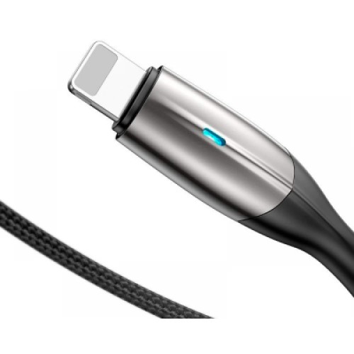 Дата кабель USB 2.0 AM to Lightning 2.0m 1.5A black Baseus (CALSP-C01) Дата кабель USB 2.0 AM to Lightning 2.0m 1.5A black Baseus (CALSP-C01)