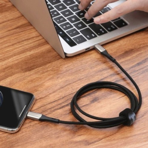 Дата кабель USB-C to Lightning 1.0m 18W black Baseus (CATLSP-01) Дата кабель USB-C to Lightning 1.0m 18W black Baseus (CATLSP-01)