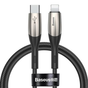 Дата кабель USB-C to Lightning 1.0m 18W black Baseus (CATLSP-01)