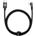 Дата кабель USB-C to Lightning 1.0m 20W 90° corner black Baseus (CAVP000201) Дата кабель USB-C to Lightning 1.0m 20W 90° corner black Baseus (CAVP000201)