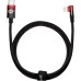Дата кабель USB-C to Lightning 1.0m 20W 90° corner black/red Baseus (CAVP000220) Дата кабель USB-C to Lightning 1.0m 20W 90° corner black/red Baseus (CAVP000220)