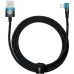 Дата кабель USB 2.0 AM to Lightning 2.0m 2.4A 90° corner black/blue Baseus (CAVP000121) Дата кабель USB 2.0 AM to Lightning 2.0m 2.4A 90° corner black/blue Baseus (CAVP000121)