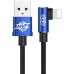 Дата кабель USB 2.0 AM to Lightning 2.0m 1.5A 90° corner blue Baseus (CALMVP-A03) Дата кабель USB 2.0 AM to Lightning 2.0m 1.5A 90° corner blue Baseus (CALMVP-A03)
