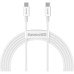 Дата кабель USB-C to USB-C 1.0m 100W white Baseus (CATYS-B02)