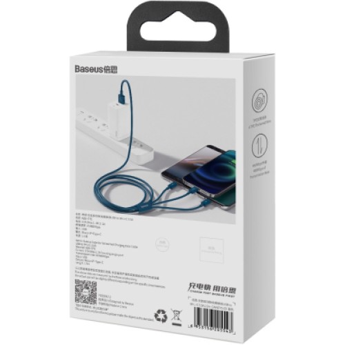 Дата кабель USB 2.0 AM to Lightning + Micro 5P + Type-C 1.5m 3.5A blue Baseus (CAMLTYS-03) Дата кабель USB 2.0 AM to Lightning + Micro 5P + Type-C 1.5m 3.5A blue Baseus (CAMLTYS-03)