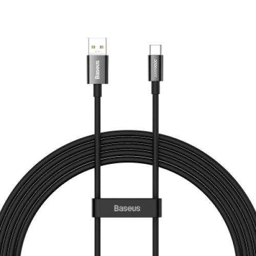 Дата кабель USB 2.0 AM to USB-C 2.0m 65W black Baseus (CAYS001001)