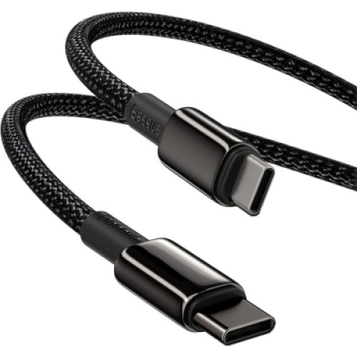 Дата кабель USB-C to USB-C 2.0m 100W black Baseus (CATWJ-A01) Дата кабель USB-C to USB-C 2.0m 100W black Baseus (CATWJ-A01)