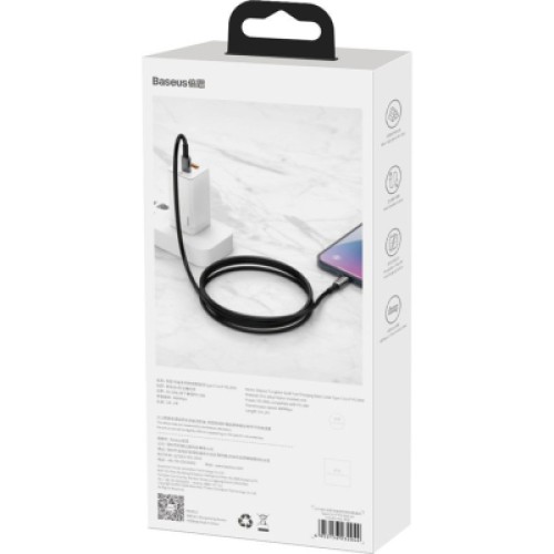 Дата кабель USB-C to USB-C 2.0m 100W black Baseus (CATWJ-A01) Дата кабель USB-C to USB-C 2.0m 100W black Baseus (CATWJ-A01)