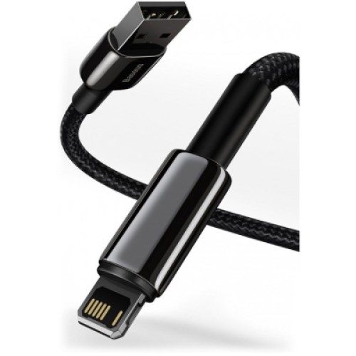 Дата кабель USB 2.0 AM to Lightning 2.0m 2.4A black Baseus (CALWJ-A01) Дата кабель USB 2.0 AM to Lightning 2.0m 2.4A black Baseus (CALWJ-A01)