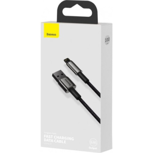 Дата кабель USB 2.0 AM to Lightning 2.0m 2.4A black Baseus (CALWJ-A01) Дата кабель USB 2.0 AM to Lightning 2.0m 2.4A black Baseus (CALWJ-A01)