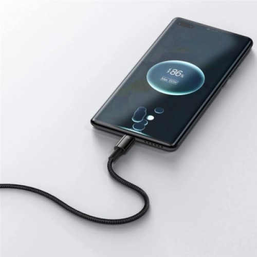 Дата кабель USB 2.0 AM to USB-C 2.0m 100W black Baseus (CAWJ000101)