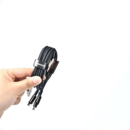 Дата кабель USB 2.0 AM to USB-C 2.0m 100W black Baseus (CAWJ000101)