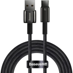 Дата кабель USB 2.0 AM to USB-C 2.0m 100W black Baseus (CAWJ000101)