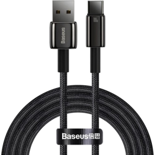 Дата кабель USB 2.0 AM to USB-C 2.0m 100W black Baseus (CAWJ000101)