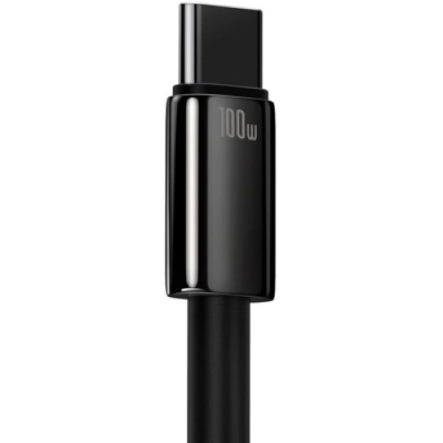 Дата кабель USB 2.0 AM to USB-C 1.0m 100W black Baseus (CAWJ000001) Дата кабель USB 2.0 AM to USB-C 1.0m 100W black Baseus (CAWJ000001)