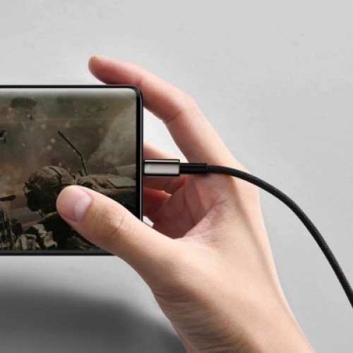 Дата кабель USB 2.0 AM to USB-C 1.0m 100W black Baseus (CAWJ000001) Дата кабель USB 2.0 AM to USB-C 1.0m 100W black Baseus (CAWJ000001)
