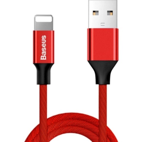 Дата кабель USB 2.0 AM to Lightning 1.8m red Baseus (CALYW-A09) Дата кабель USB 2.0 AM to Lightning 1.8m red Baseus (CALYW-A09)