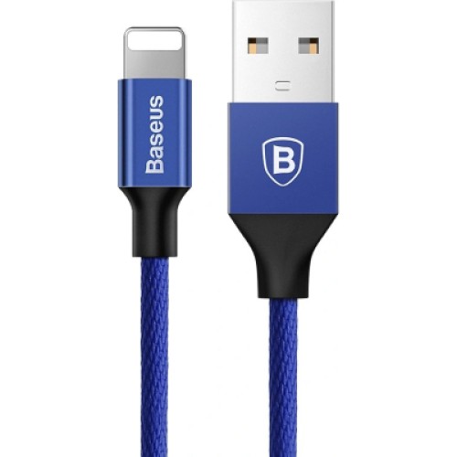 Дата кабель USB 2.0 AM to Lightning 1.2m navy blue Baseus (CALYW-13) Дата кабель USB 2.0 AM to Lightning 1.2m navy blue Baseus (CALYW-13)