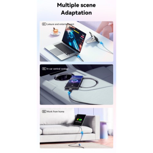 Дата кабель USB-C to USB-C 1.0m 100W pink Essager (EXCTT1-WL04-P) Дата кабель USB-C to USB-C 1.0m 100W pink Essager (EXCTT1-WL04-P)