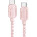 Дата кабель USB-C to USB-C 1.0m 100W pink Essager (EXCTT1-WL04-P) Дата кабель USB-C to USB-C 1.0m 100W pink Essager (EXCTT1-WL04-P)