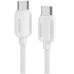 Дата кабель USB-C to USB-C 2.0m 100W white Essager (EXCTT1-WLA02-P)