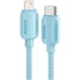 Дата кабель USB-C to Lightning 2.0m 20W blue Essager (EXCTL-WLA03-P) Дата кабель USB-C to Lightning 2.0m 20W blue Essager (EXCTL-WLA03-P)