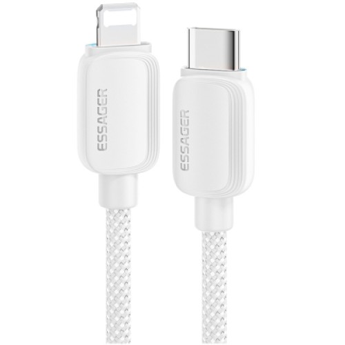 Дата кабель USB-C to Lightning 2.0m 20W white Essager (EXCTL-WLA02-P) Дата кабель USB-C to Lightning 2.0m 20W white Essager (EXCTL-WLA02-P)