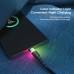 Дата кабель USB 2.0 AM to USB-C 2.0m 3A LED black Essager (EXCT-XCDA01)