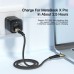 Дата кабель USB-C to USB-C 1.0m 100W black Essager (EXCTT1-XJ01-P) Дата кабель USB-C to USB-C 1.0m 100W black Essager (EXCTT1-XJ01-P)