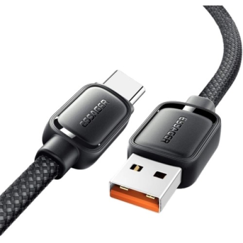 Дата кабель USB 2.0 AM to USB-C 1.0m 7A black Essager (EXCT-TD01-P) Дата кабель USB 2.0 AM to USB-C 1.0m 7A black Essager (EXCT-TD01-P)