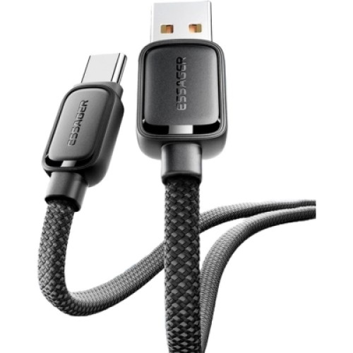Дата кабель USB 2.0 AM to USB-C 1.0m 7A black Essager (EXCT-TD01-P) Дата кабель USB 2.0 AM to USB-C 1.0m 7A black Essager (EXCT-TD01-P)