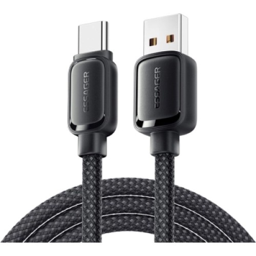 Дата кабель USB 2.0 AM to USB-C 1.0m 7A black Essager (EXCT-TD01-P) Дата кабель USB 2.0 AM to USB-C 1.0m 7A black Essager (EXCT-TD01-P)