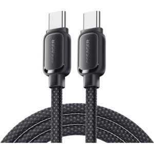 Дата кабель USB-C to USB-C 1.0m 100W black Essager (EXCTT1-TD01-P)
