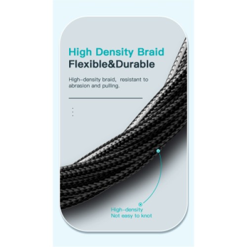 Дата кабель USB-C to USB-C 2.0m 100W Digital Display blue Essager (ES-XCTT1-YDA03)