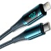 Дата кабель USB-C to Lightning 1.0m 20W Digital Display blue Essager (EXCTL-YD03) Дата кабель USB-C to Lightning 1.0m 20W Digital Display blue Essager (EXCTL-YD03)
