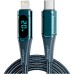 Дата кабель USB-C to Lightning 2.0m 20W Digital Display blue Essager (EXCTL-YDA03) Дата кабель USB-C to Lightning 2.0m 20W Digital Display blue Essager (EXCTL-YDA03)