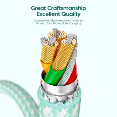 Дата кабель USB-C to Lightning 3.0m 3A white Essager (EXCTL-CHC02) Дата кабель USB-C to Lightning 3.0m 3A white Essager (EXCTL-CHC02)