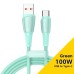 Дата кабель USB 2.0 AM to USB-C 1.0m 100W green Essager (EXCT1-CH06)