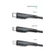 Дата кабель USB 2.0 AM to Lightning 3.0m 2.4A black Essager (EXCL-LSC01) Дата кабель USB 2.0 AM to Lightning 3.0m 2.4A black Essager (EXCL-LSC01)