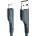 Дата кабель USB 2.0 AM to Lightning 3.0m 2.4A black Essager (EXCL-LSC01) Дата кабель USB 2.0 AM to Lightning 3.0m 2.4A black Essager (EXCL-LSC01)